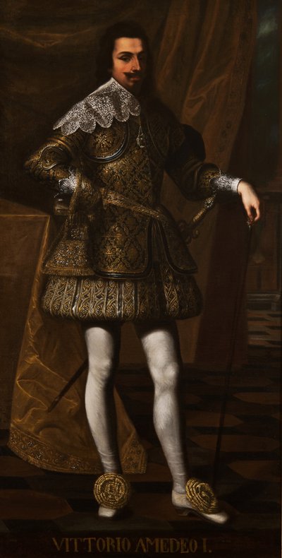 Retrato de Vittorio Amedeo I de Unbekannt Unbekannt